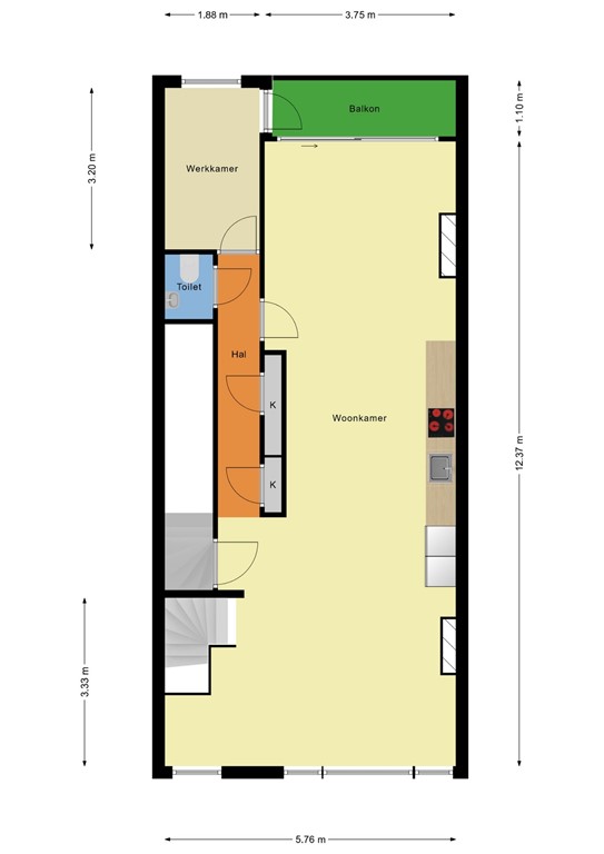 mediumsize floorplan
